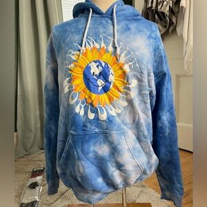 Primitive Mens TieDye Earth Hoodie